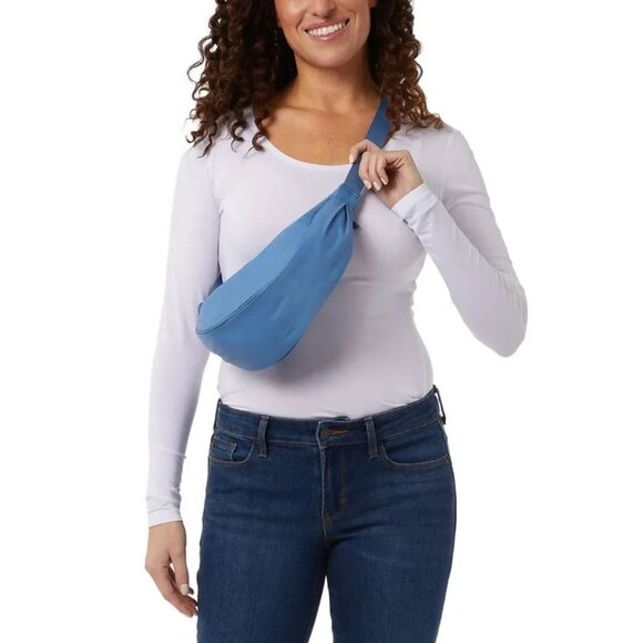 32 Degrees Cool Blue Unisex Crossbody Bag. Water resistant. New with tags - Picture 7 of 8